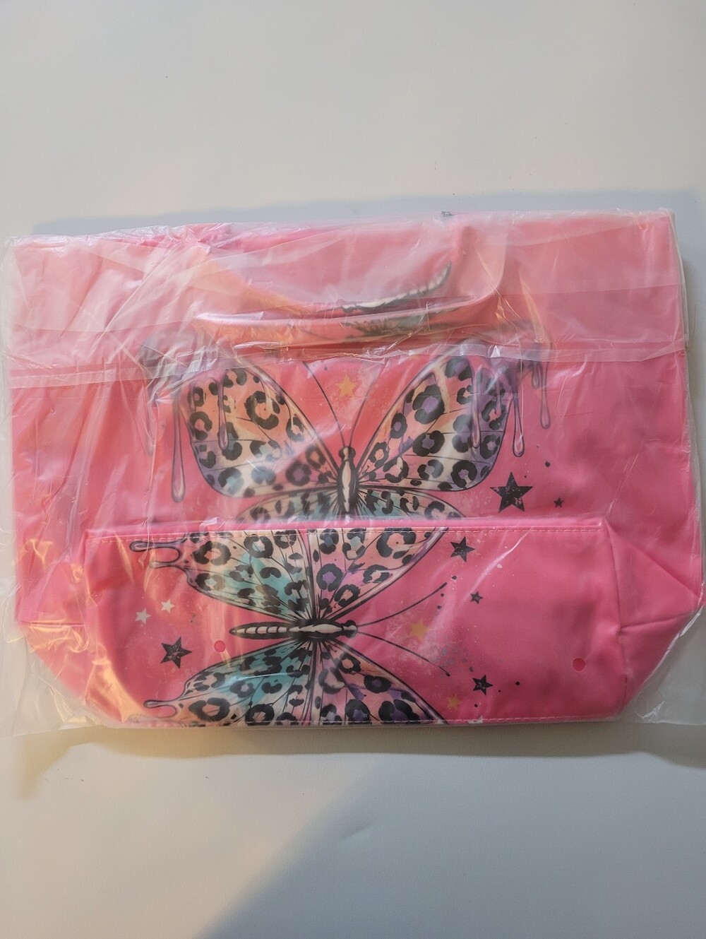 Cute Butterfly Carry Tote Bag PVC - Picture 3 of 4